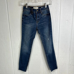 PacSun women’s size 23 super stretch dark wash ankle jegging 23.5” inseam